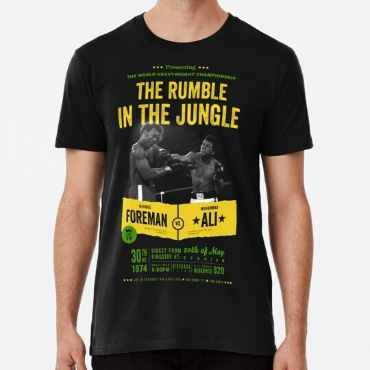 Áo thun Ali Vs Foreman Rumble In The Jungle