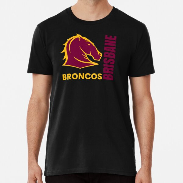 Áo thun Brisbane Broncos, Rugby, Queensland, Australi Made In The Au / Usa