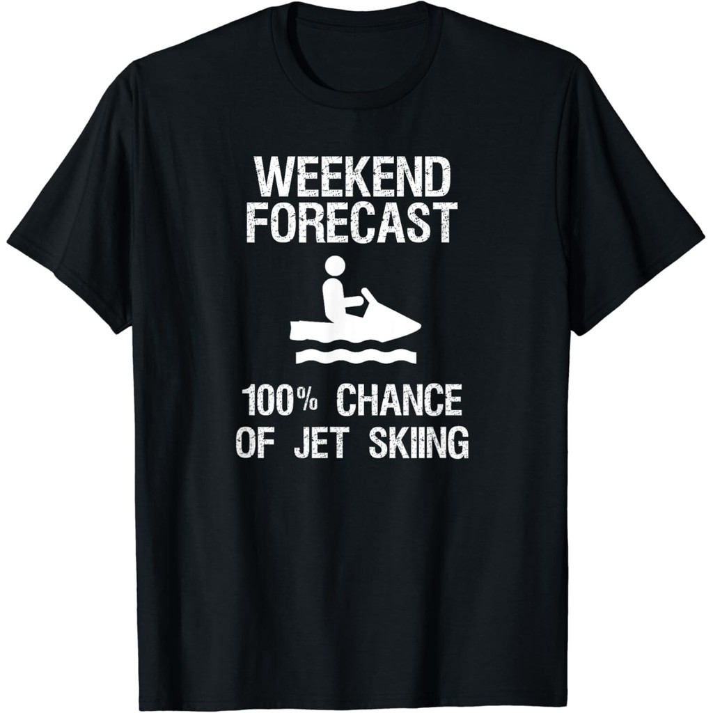 Áo thun Jet Ski ngộ nghĩnh - Áo thun dự báo cuối tuần