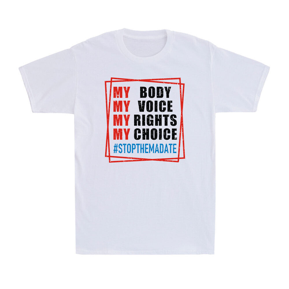 My Body My Voice My Rights My Choice Áo thun nhà hoạt động Pro Choice