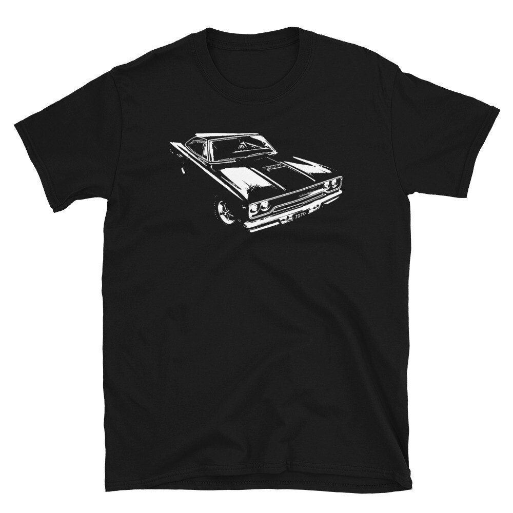 Plymouth Road Runner Áo '70 Nam Cơ Thể Thao Xe Tee Áo 100% Cotton