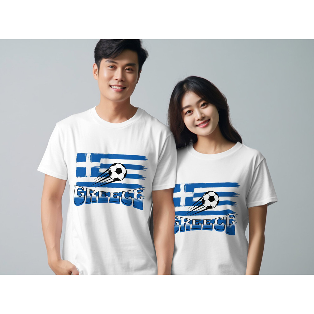 Áo thun bóng đá Hy Lạp Giải đấu Áo thun bóng đá Unisex Euro 2024