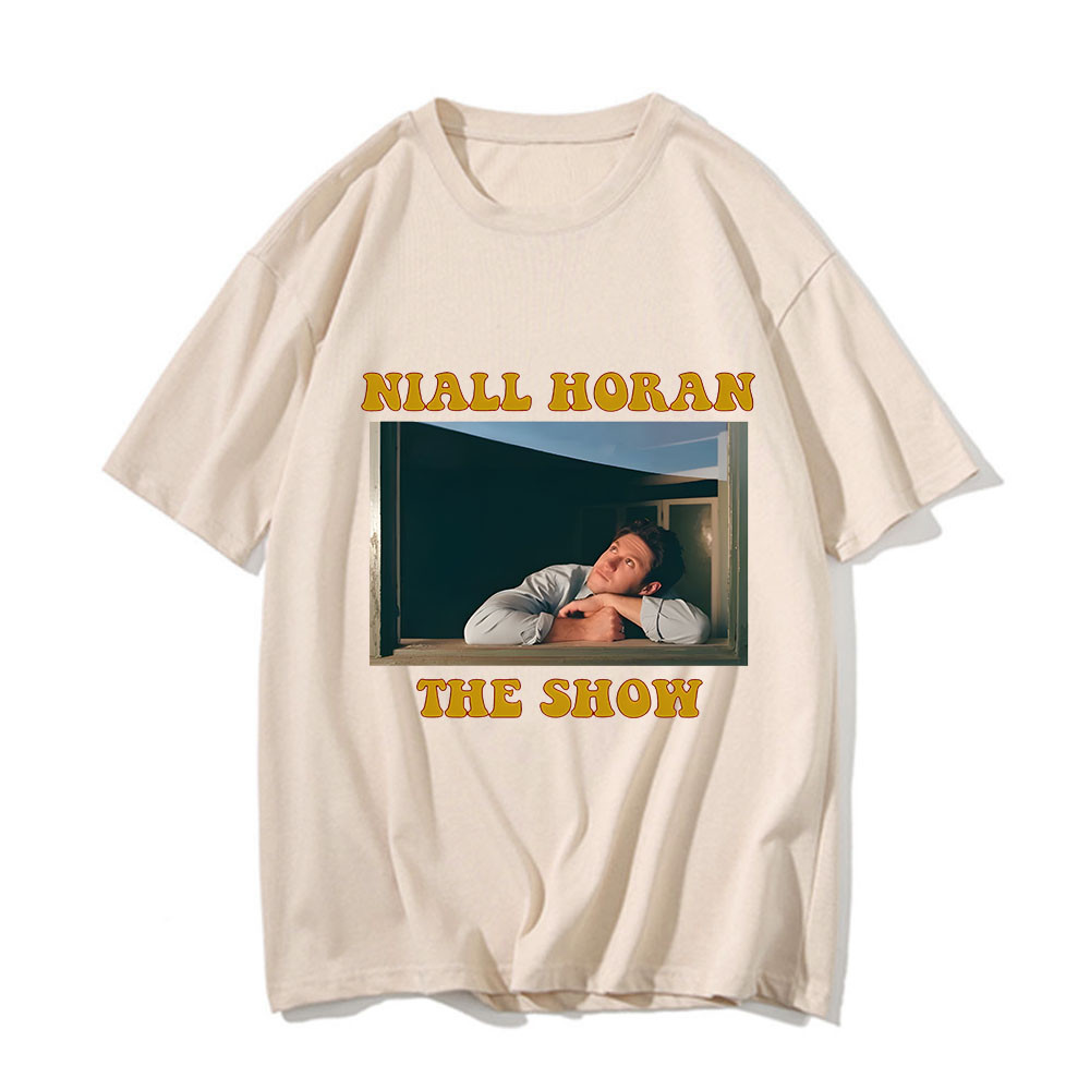 2025 bánh quế cho bạn bè Niall Horan The Show In Áo nam Quần áo Hip Hop Sáng tạo Phổ biến xs-3xl