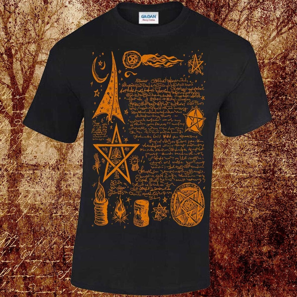 Book Of Shadows Incantation Iiii, Áo thun, Phù thủy, Phù thủy siêu nhiên Warlock