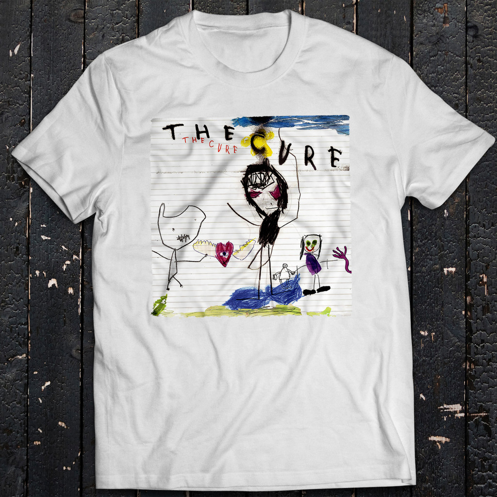 Album The Cure Shirt Robert Smith Rock Tee Kiss Me, Kiss Me, Kiss Me