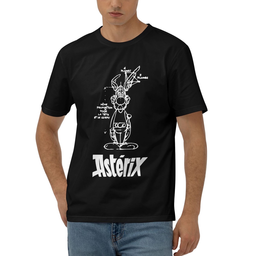 Asterix Obelix Áo thun nam 100% Cotton mới nhất