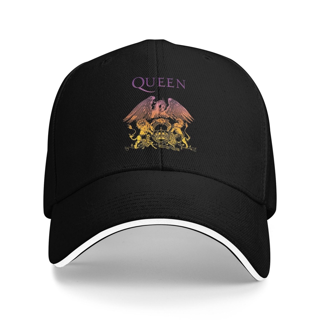 Queen Bohemian Rhapsody Gradient Crest Mũ bóng chày Hipster thời trang