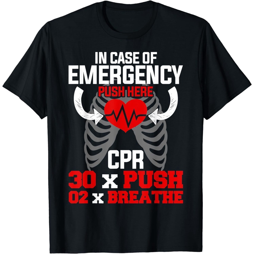 Ngộ nghĩnh Cpr Giảng Viên Sơ Cứu Cho Y Tá Cpr Áo Thun Giảng Viên