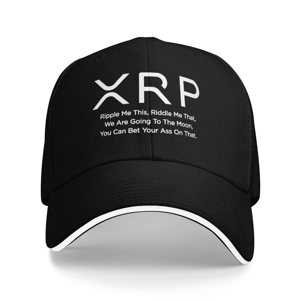 Mũ bóng chày Xrp Ripple Crypto giản dị Cotton
