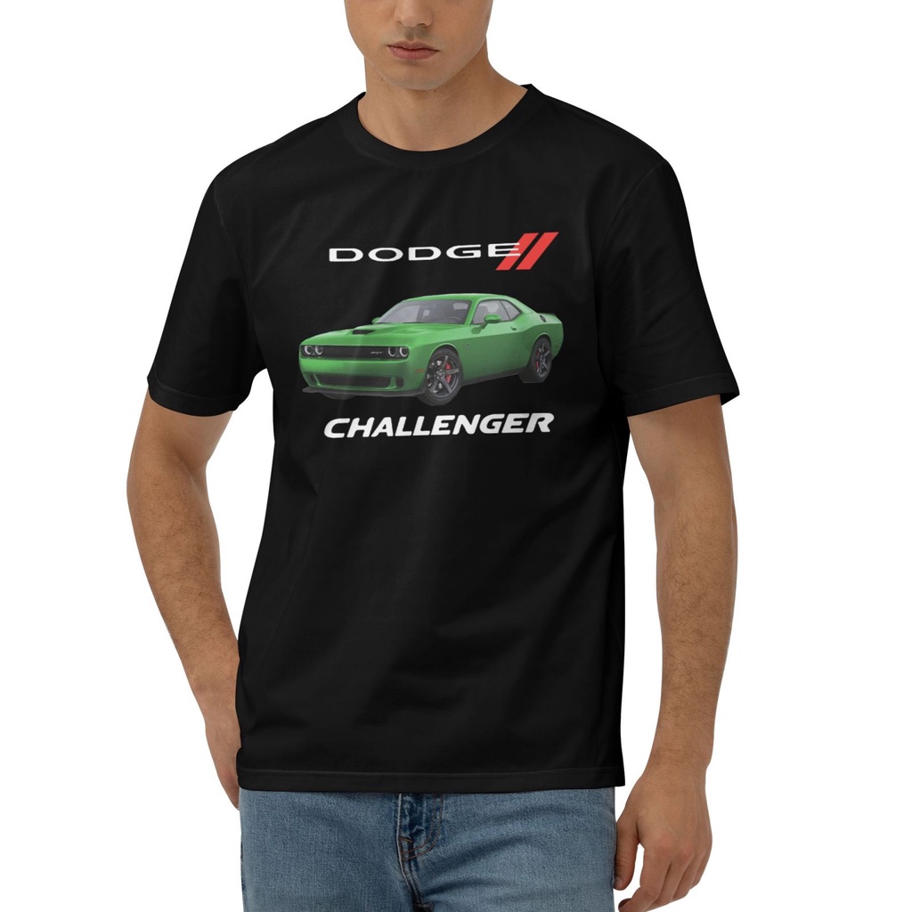 Dodge Challenger Hellcat Áo thun nam 100% Cotton mới nhất