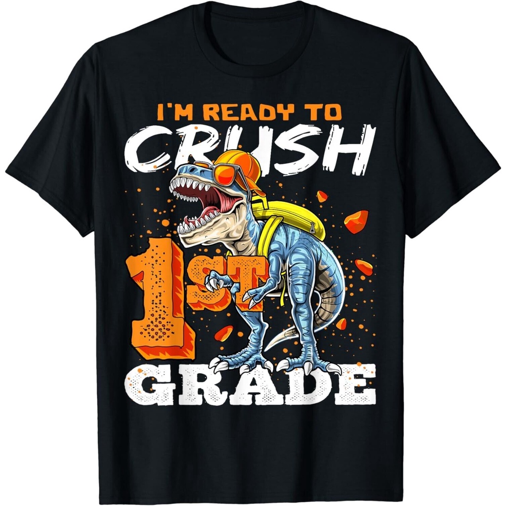 To Crush 1St Lớp T Rex Dinosaur Back To School Áo thun