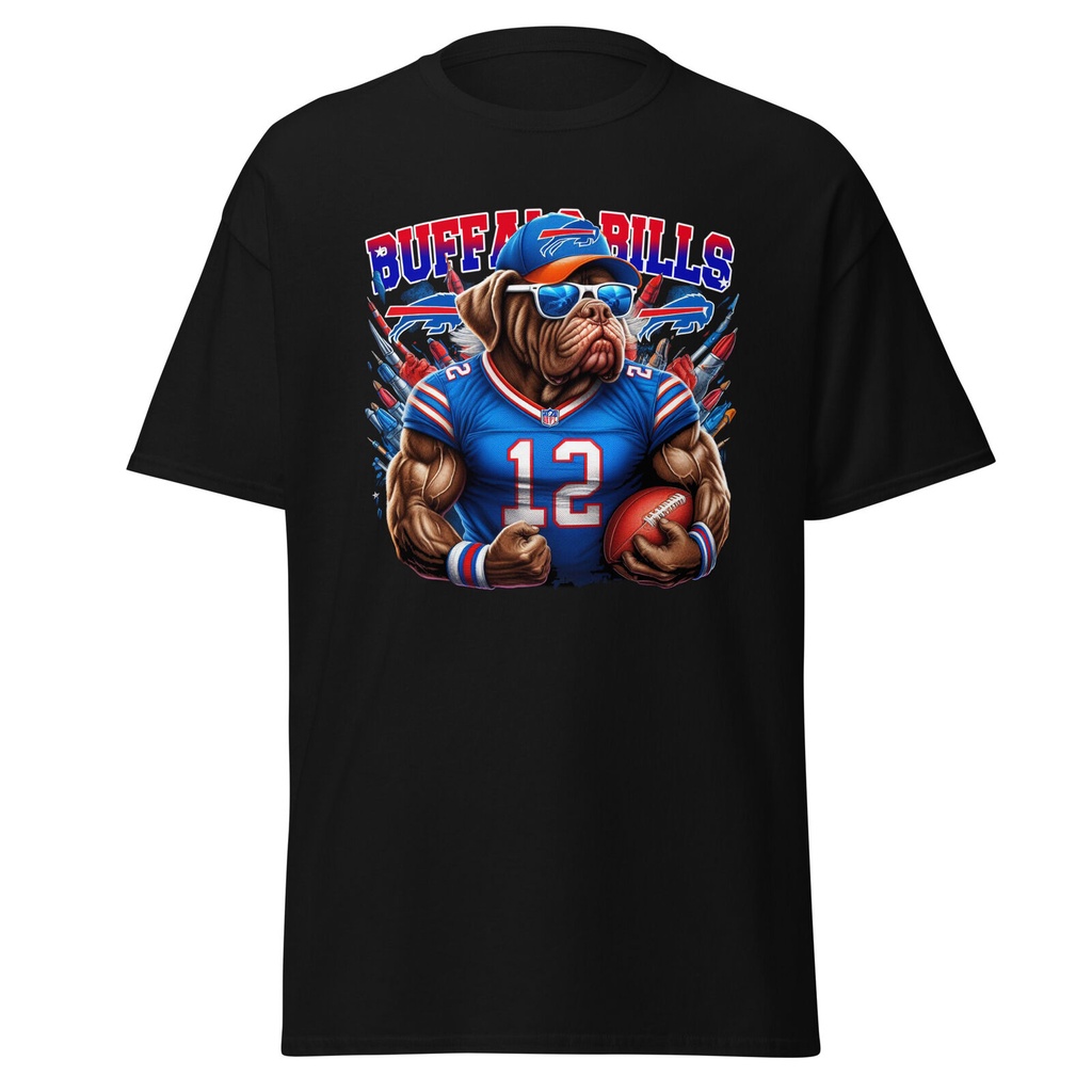 Giải phóng tinh thần của Buffalo Bills với áo thun chú chó lớn của chúng tôi