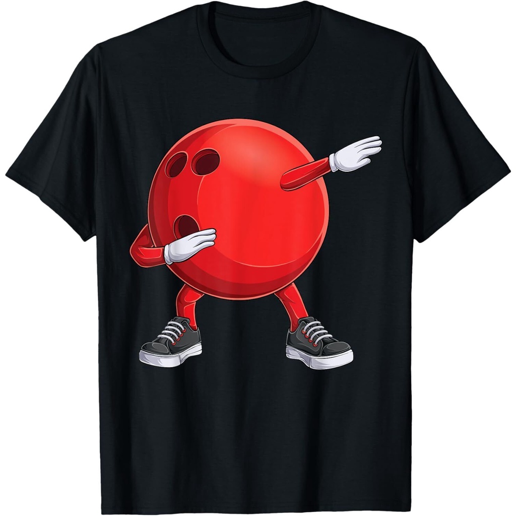 Ngộ nghĩnh Dab Bowling Ball Bowling Player Bowling Áo nam
