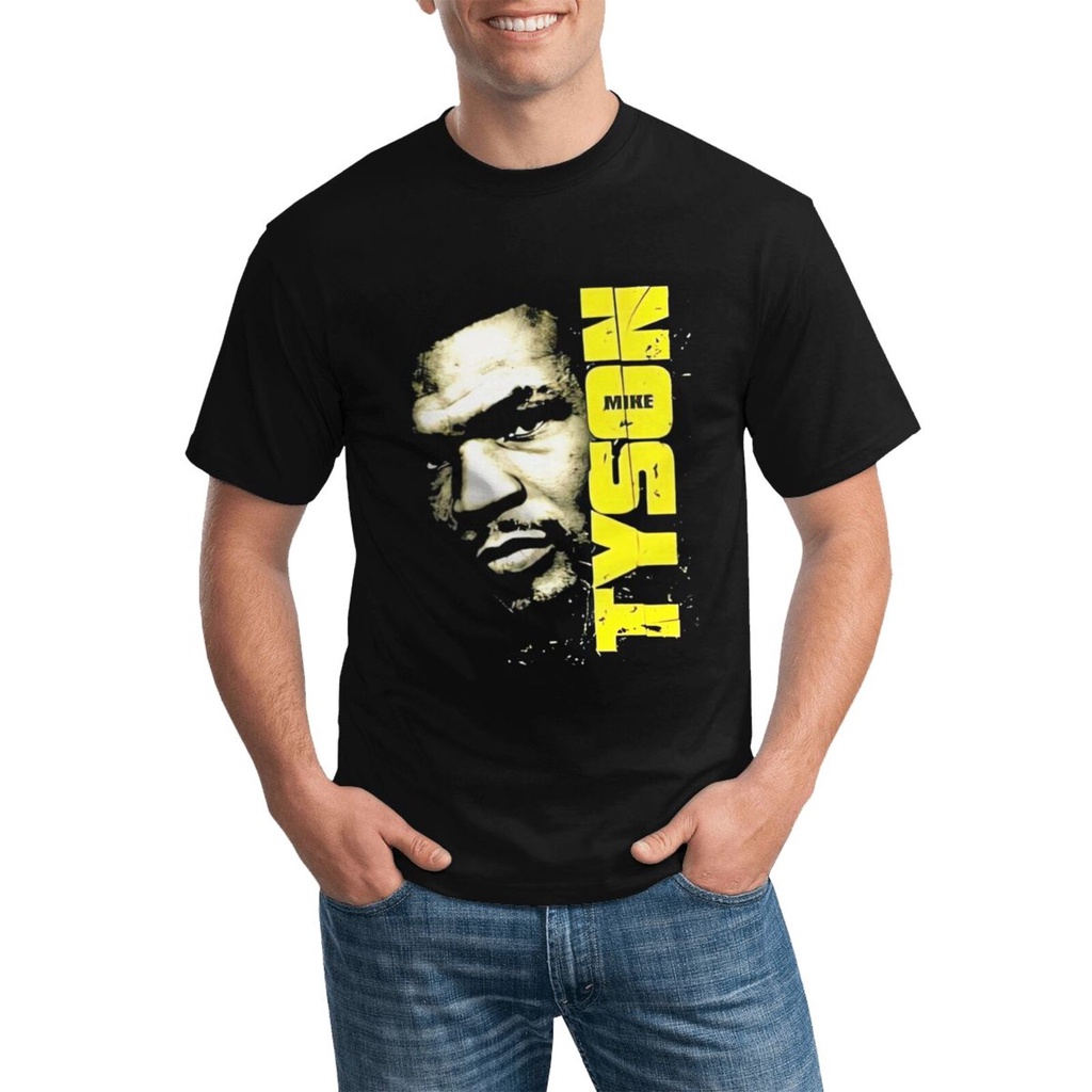 Mike Iron Tyson Áo thun nam 100% Cotton mới nhất