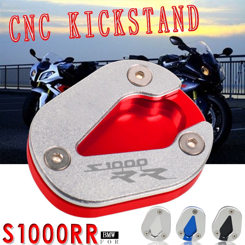S1000RR CNC Nhôm Xe Máy Bên Đứng Phóng To Chân Đế Phóng To Tấm Cho Xe BMW S1000RR S1000 RR S 1000 RR
