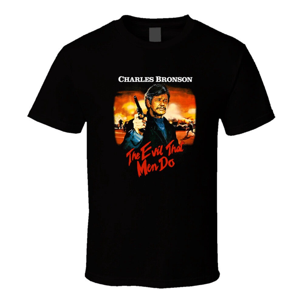 The Evil That Men Do, Áo thun, Charles Bronson, Retro 80'S, Phim