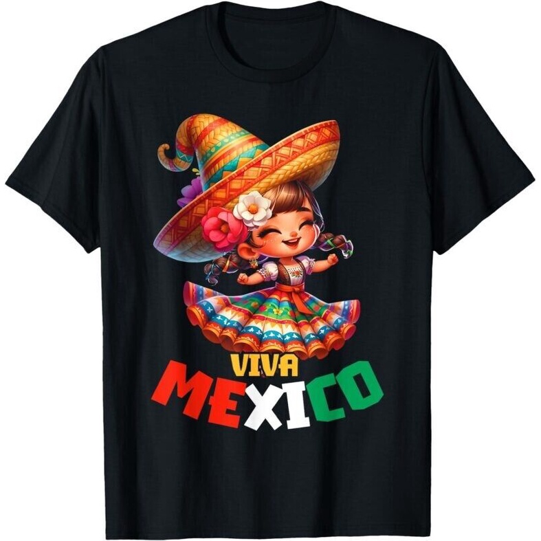 Áo thun ngày độc lập Mexico Viva Mexico