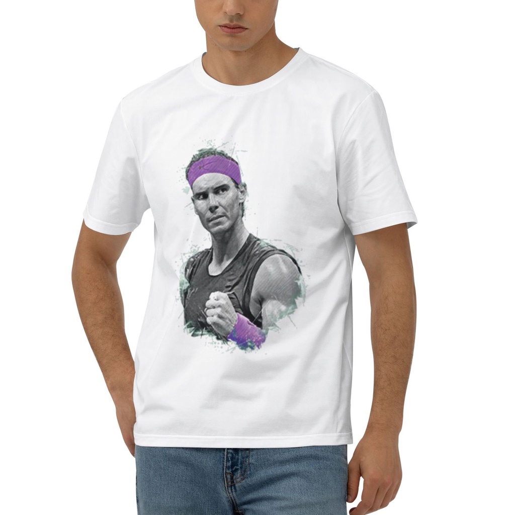 Rafael Nadal (2) Áo thun nam Cotton mới nhất