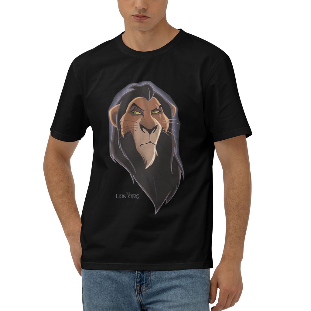 Vua Sư Tử Sẹo Đầu Villain Pumbaa Timon Châu Phi Simba Mufasa Đất Thế Giới Thời Trang Quần Áo Tròn Áo