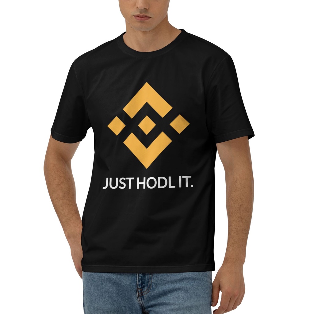Binance Coin Bnb Coin Just Hold It Newest Áo thun nam 100% Cotton