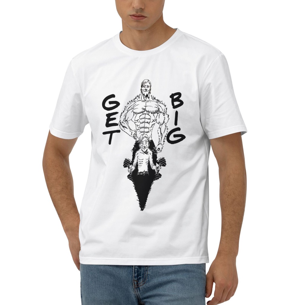 Bodybuilder Escanor Mới Nhất Nam 100% Cotton Áo