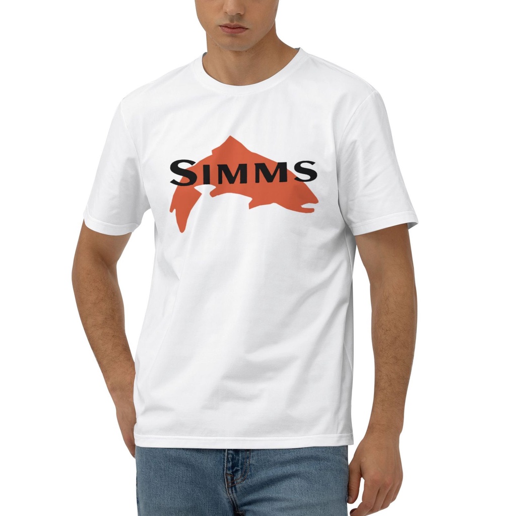 Simms Câu Cá Bozeman Montana Bay Câu Cá Quần Áo Thời Trang Áo Tròn