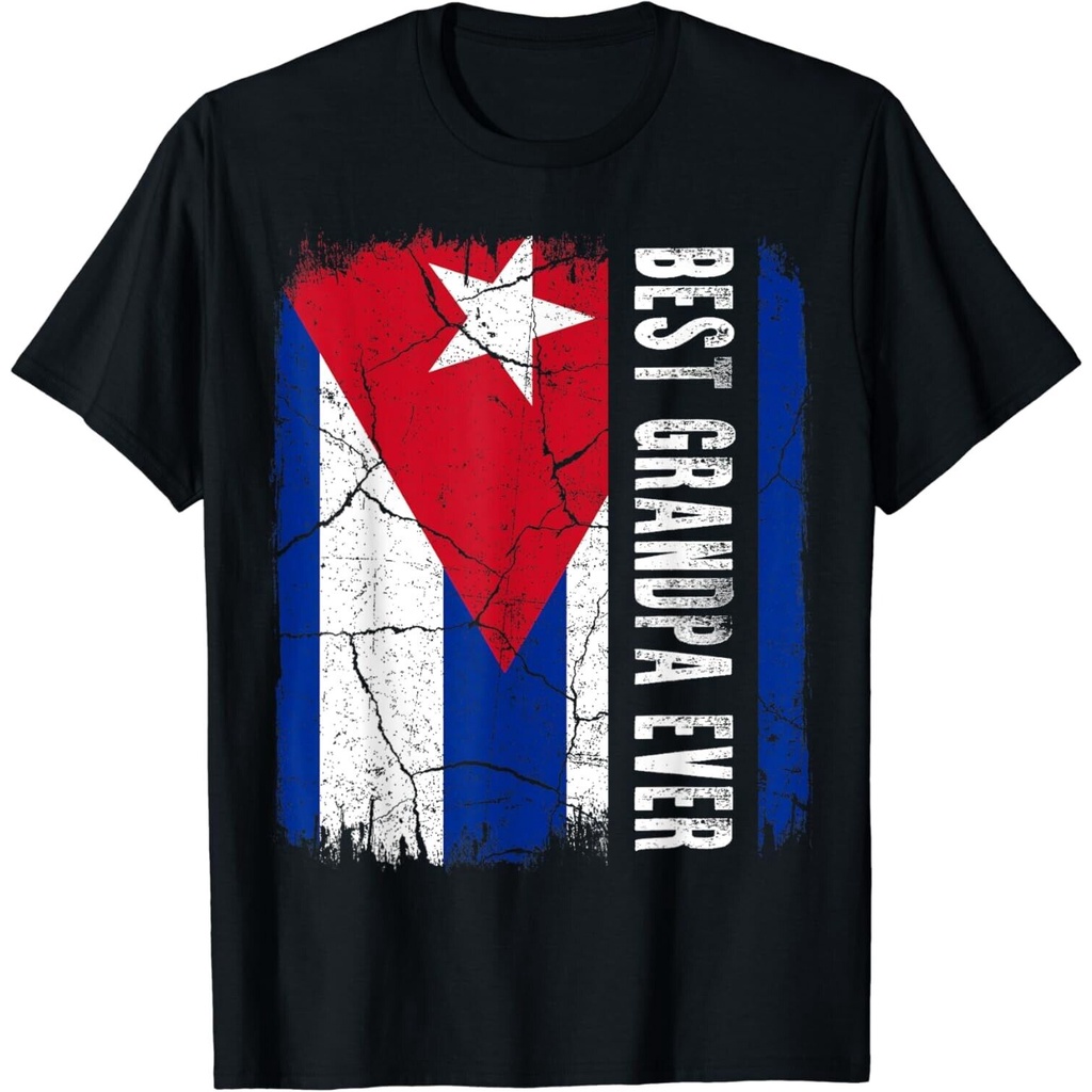 Best Cuba Grandpa Ever Cuba Grandpa Father _ S Day Áo thun Unisex