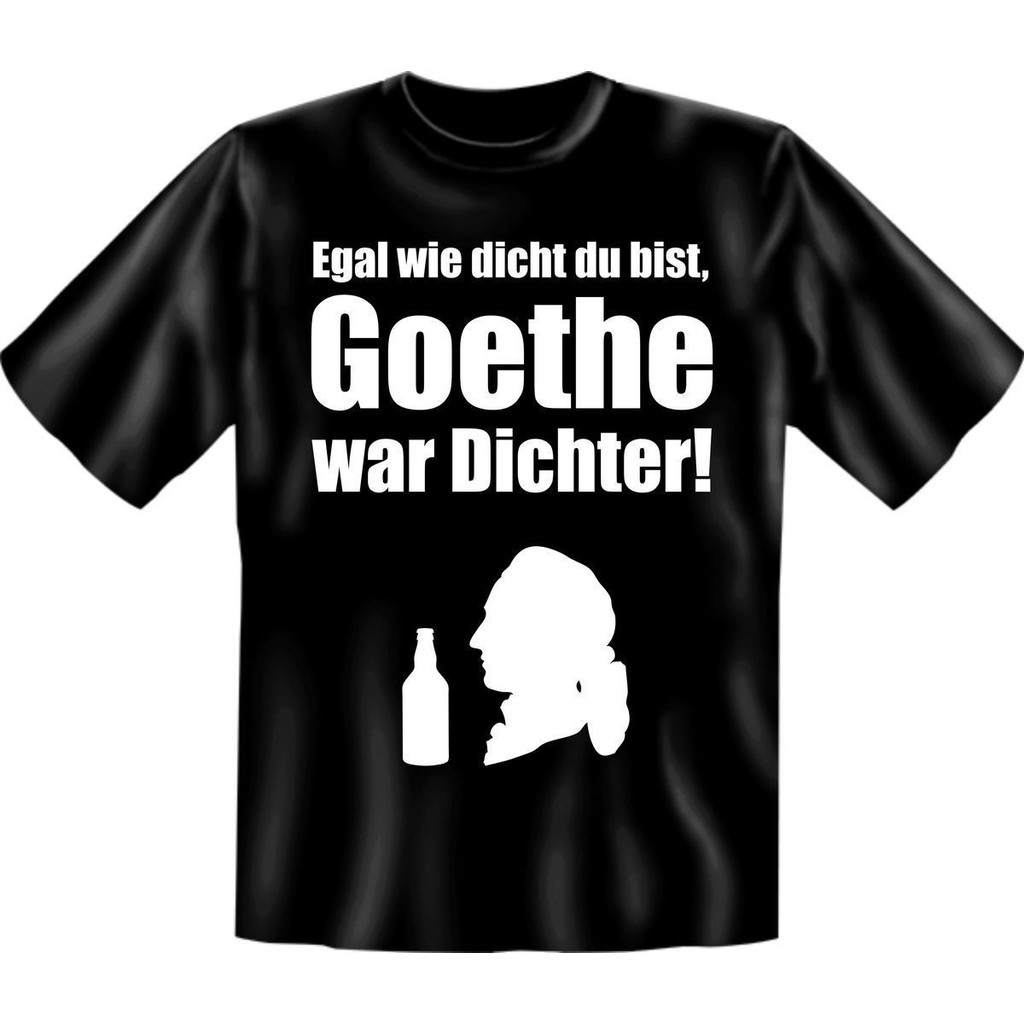 Áo phông dày đặc thiết kế Goethe - Quà tặng sinh nhật vui vẻ