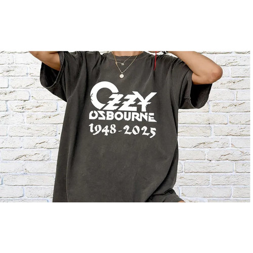 Bánh quế cho bạn bè Áo sơ mi Osborne, Áo sơ mi du lịch không còn, Áo sơ mi Ozzy Osbourne RIP, Áo sơ 