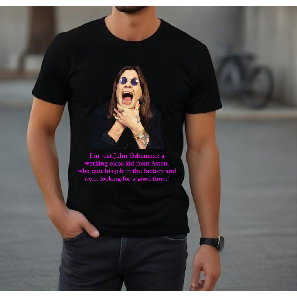 Bánh quế cho bạn bè Áo Ozzy Osbourne Tribute, Áo Ozz vĩ đại, Áo phông Ozzy cổ điển