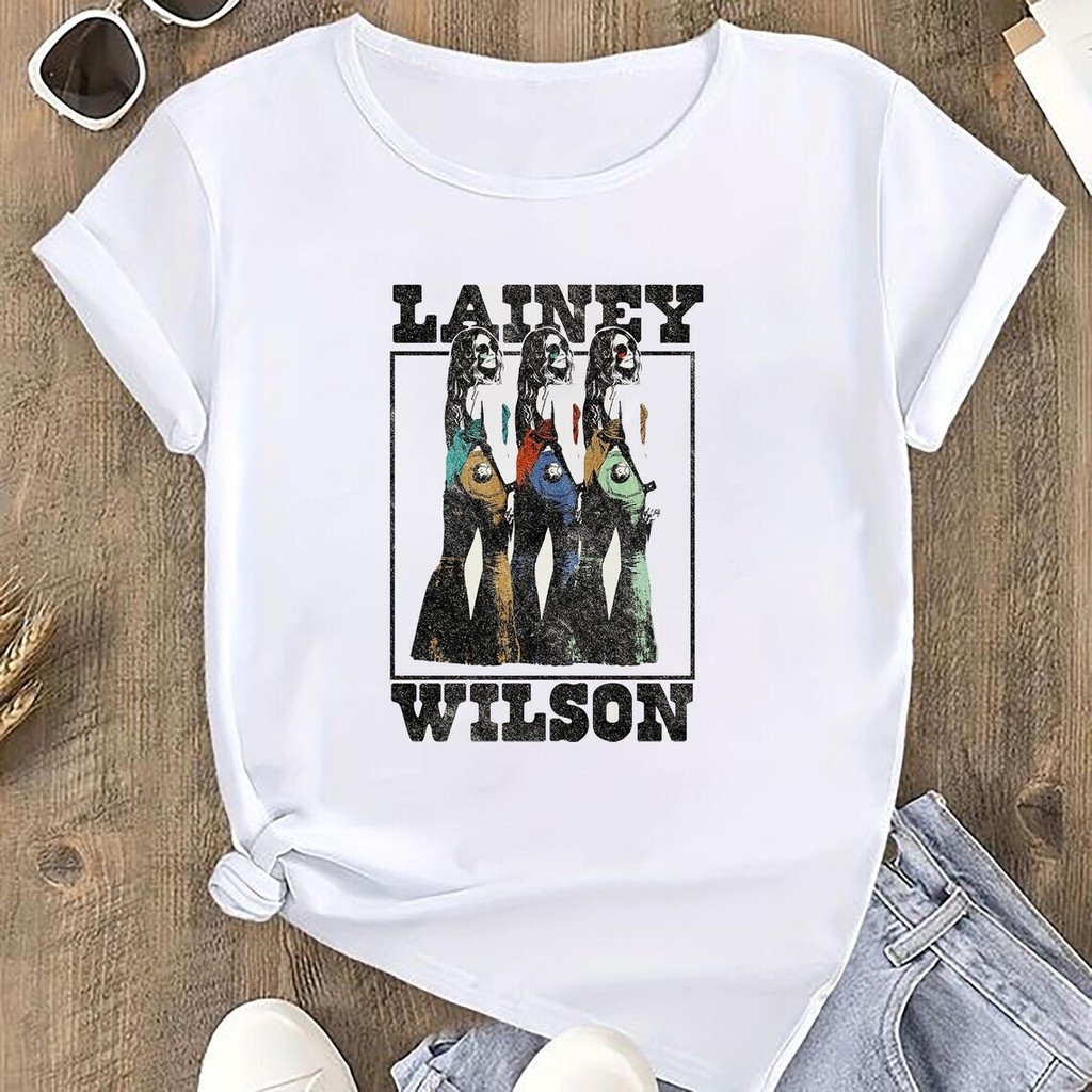 Bánh quế cho bạn bè Áo sơ mi Lainey Wilson, Áo thun Lainey Wilson Tour Merch xs-3xl 1 bông