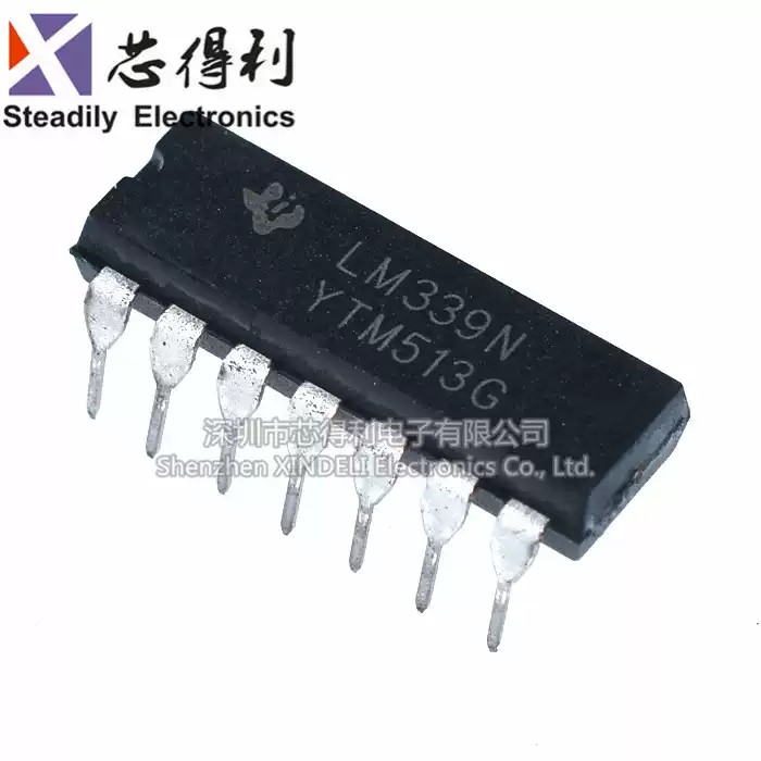 10 Chiếc Mới Chính Hãng In-Line LM339N Chip Bốn Ngăn DIP-14