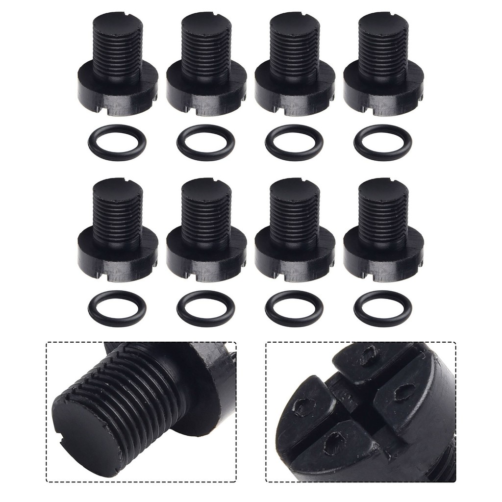 COBP. 8X Tản Nhiệt Mở Rộng Bình Chảy Máu Vít Cho Xe BMW 1 3 5 7 Series X3 17111712788