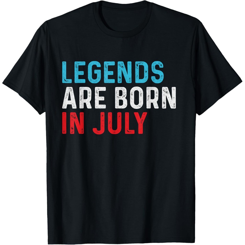 Vintage 4Th Of July Legends Are Born In July Áo nam Mans