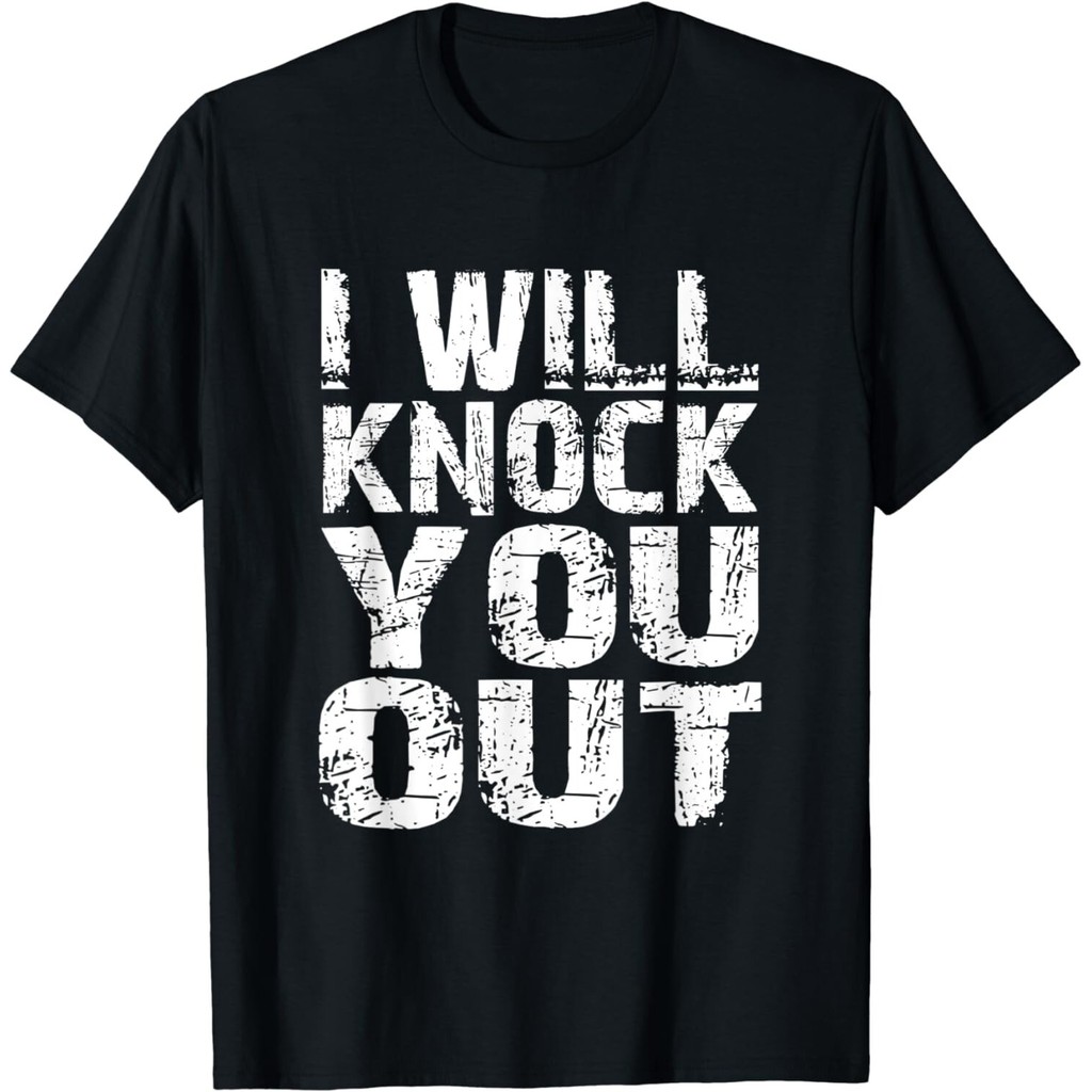Bác sĩ gây mê ngộ nghĩnh I Will Knock You Out Áo thun Unisex