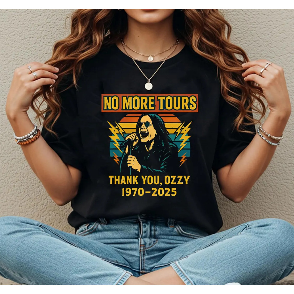 Bánh quế cho bạn bè Áo sơ mi lưu diễn cuối cùng Ozzy Osbourne, Không còn Tour du lịch, Áo sơ mi Ozzy