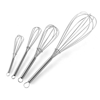 [ANME] Máy đánh trứng dây thép không gỉ nhỏ Mini Whip Mix Máy đánh trứng bằng tay