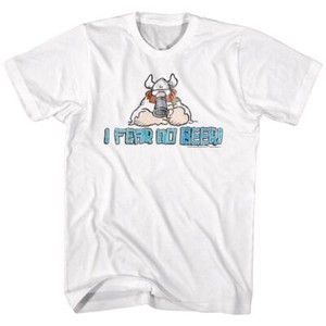 Hagar The Horrible - I Fear No Beer - Tay Ngắn - Người Lớn - Áo Thun