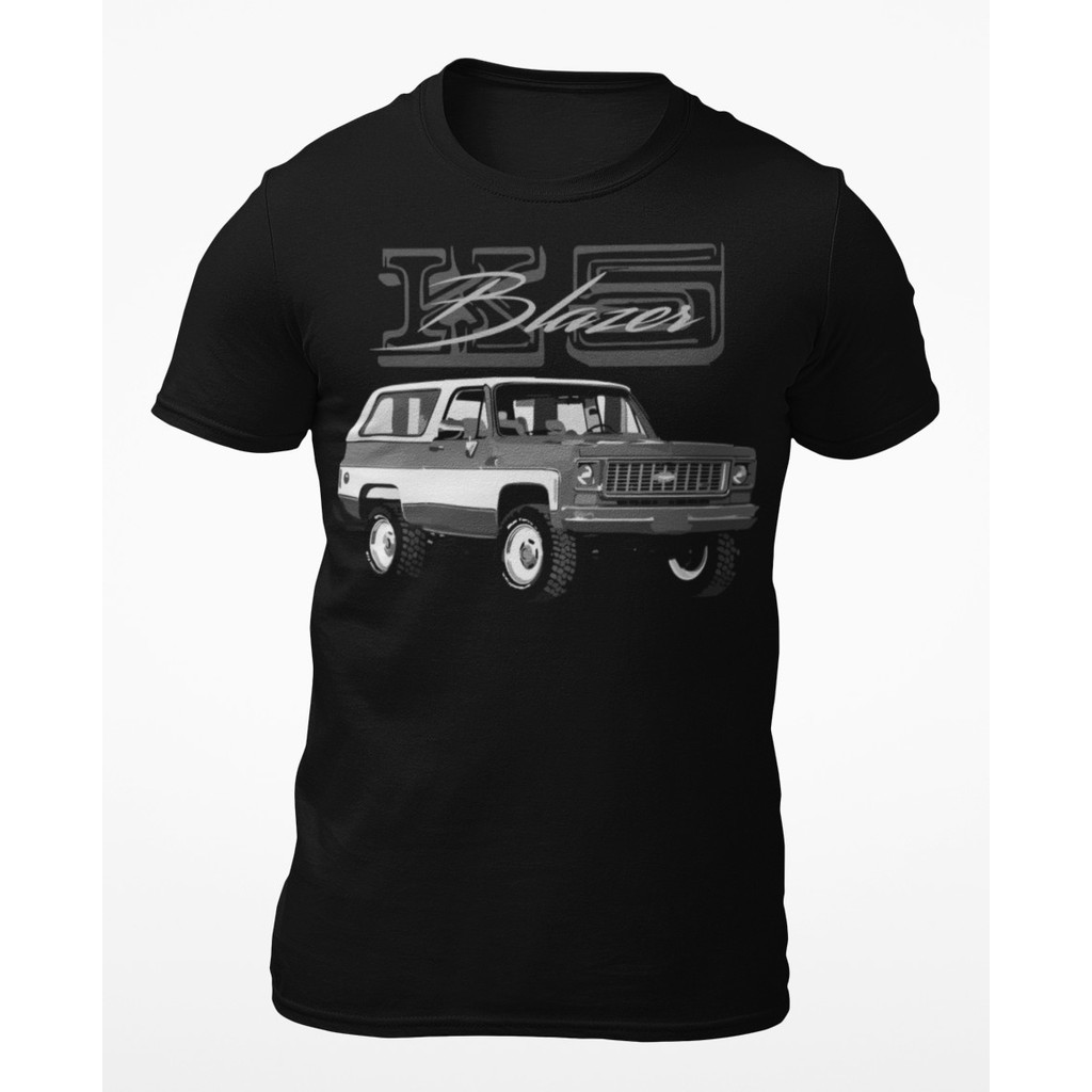 1974 Chevy K5 Blazer Xe Tải Tay Ngắn Nam Thoáng Mát Casual Pride Áo Thun Unisex