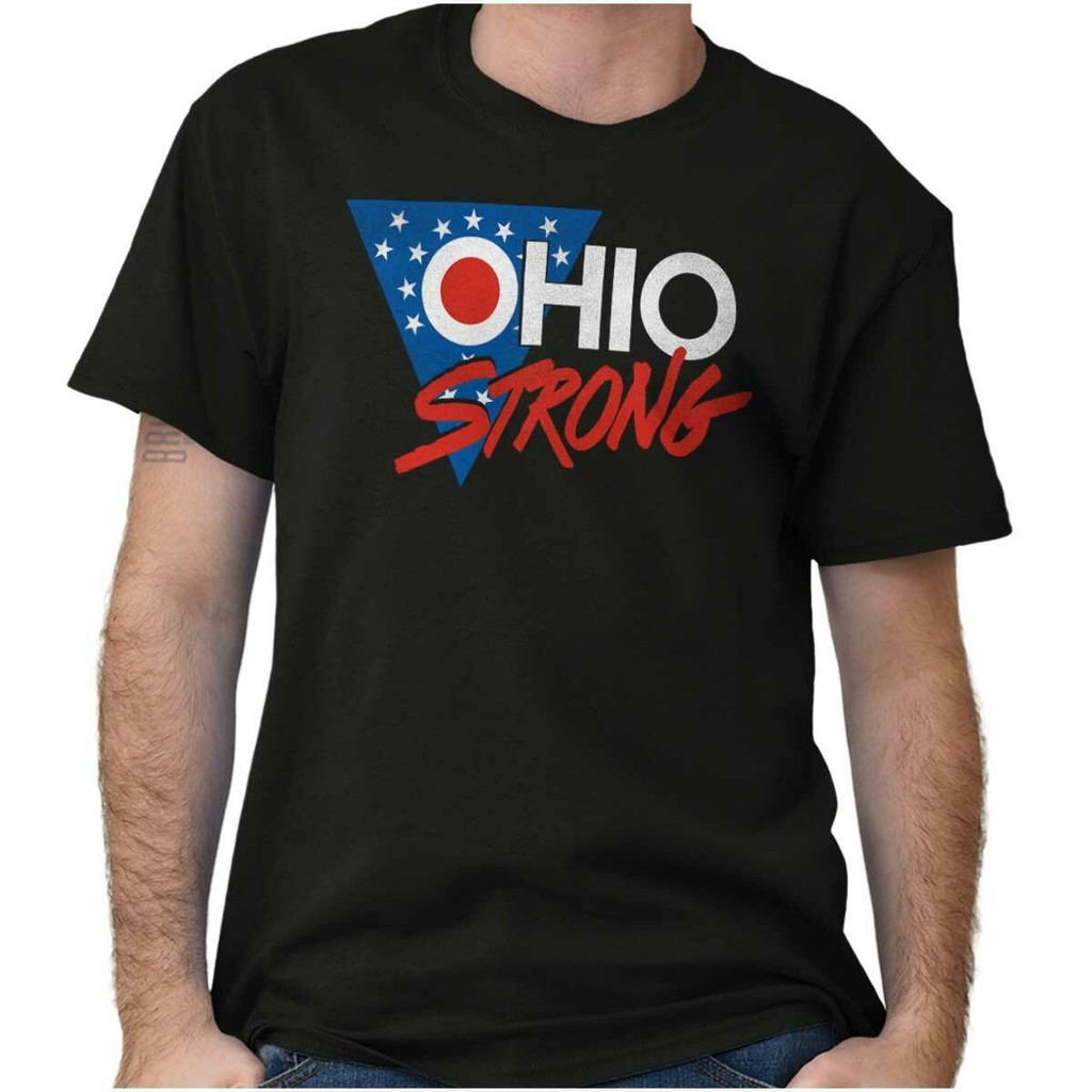 Ohio Strong Oh Midwestern State Pride Áo thun cổ tròn ngắn tay dành cho người lớn