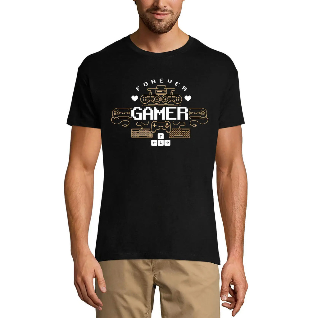 Áo thun nam siêu cơ bản Forever Gamer - Áo chơi Game - Player Life