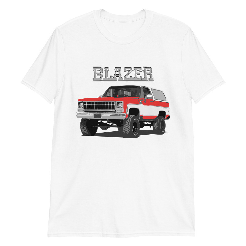 1979 Chevy K5 Blazer Cheyenne Áo thun ngắn tay Áo mới