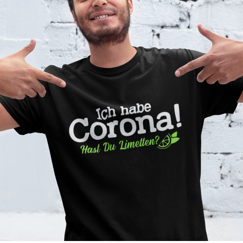 Tôi có Corona, bạn có chanh không? Nói vui nhộn Tiệc bia Áo thun Gag