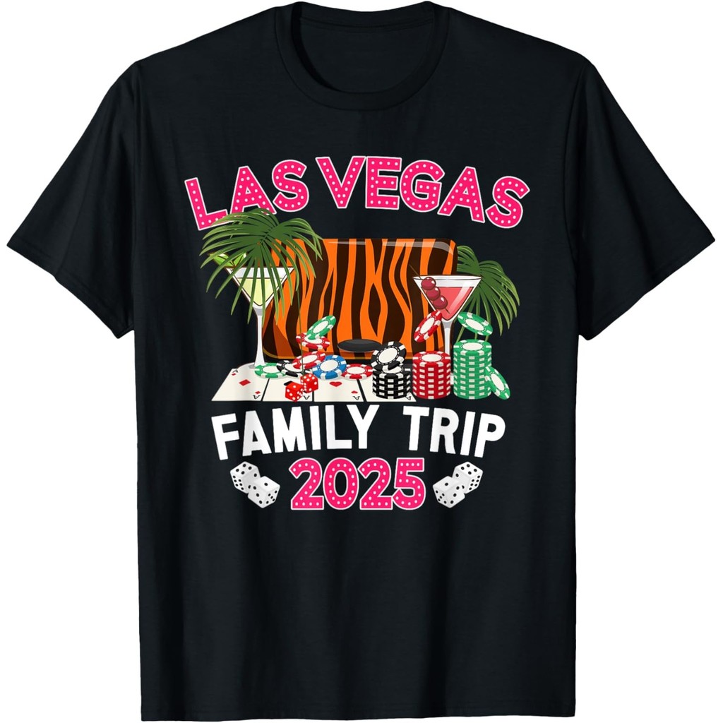 Chuyến đi gia đình Las Vegas 2025 Kỳ nghỉ gia đình Áo thun du lịch Las Vegas