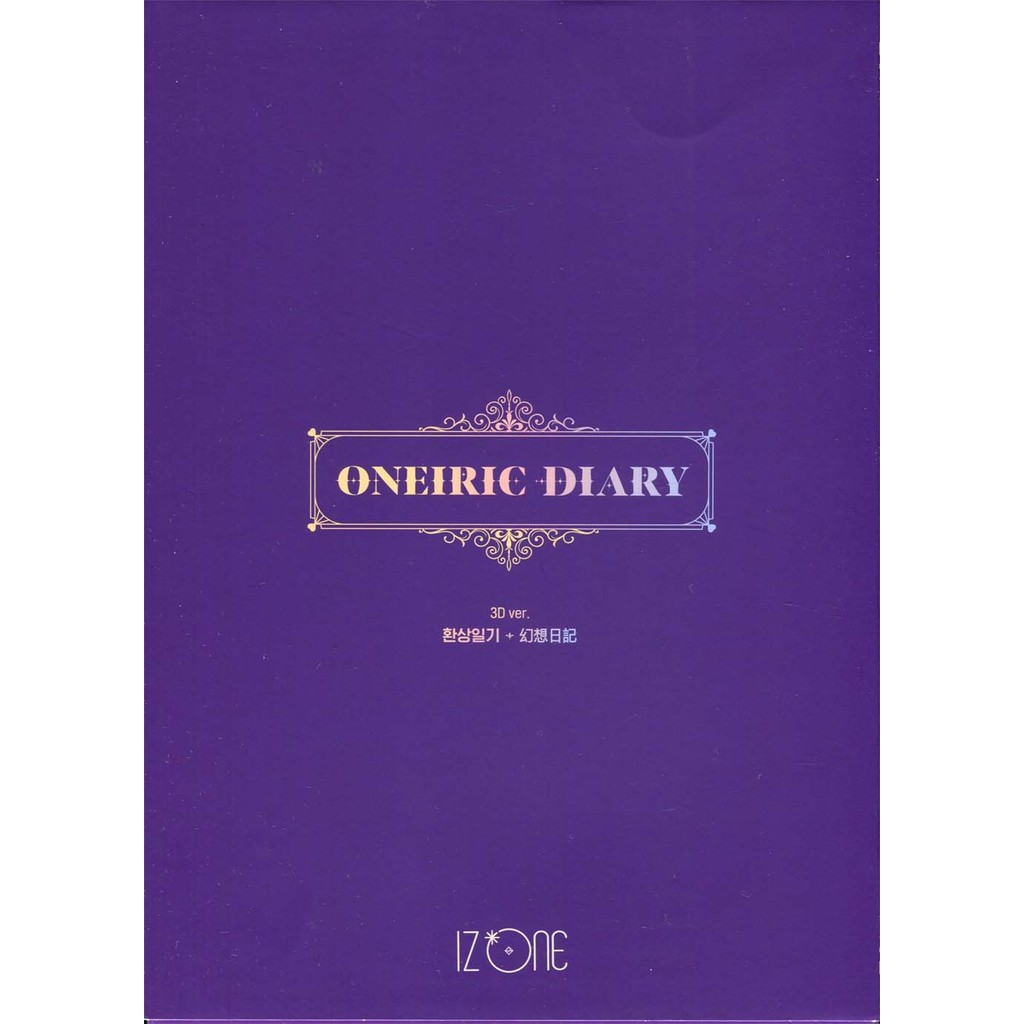 IZ * ONE – Nhật ký Oneiric (Mini Album 3D Ver. với 3 Photocards)