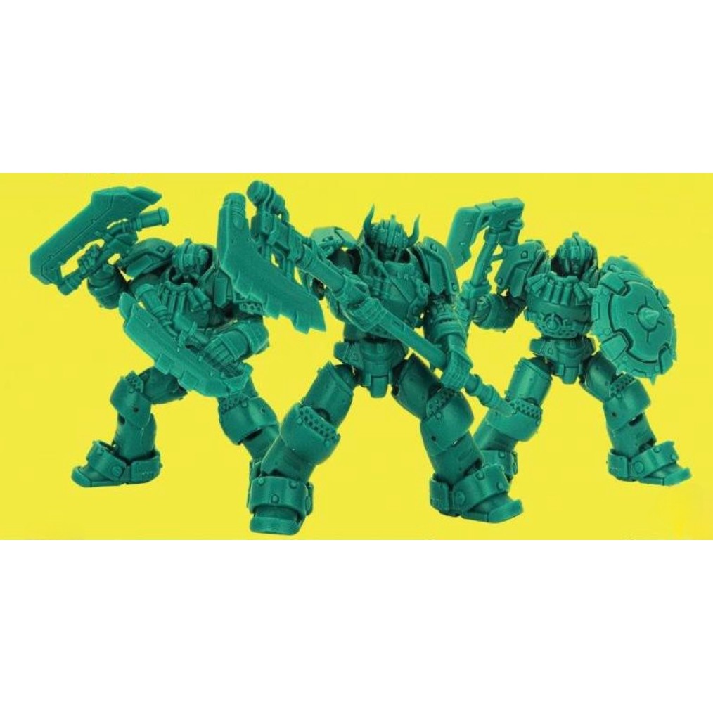 HiPlay Toys Alliance Arche-Soldier Squad Tùy chỉnh màu xanh lá cây Ver, Hình hành động Mini 1: 35