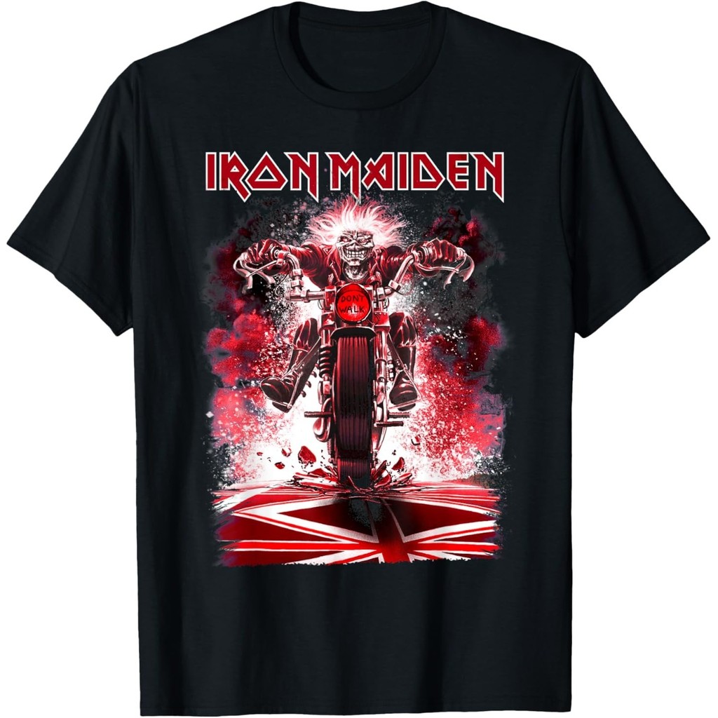Iron Maiden - Áo thun xe đạp Eddie
