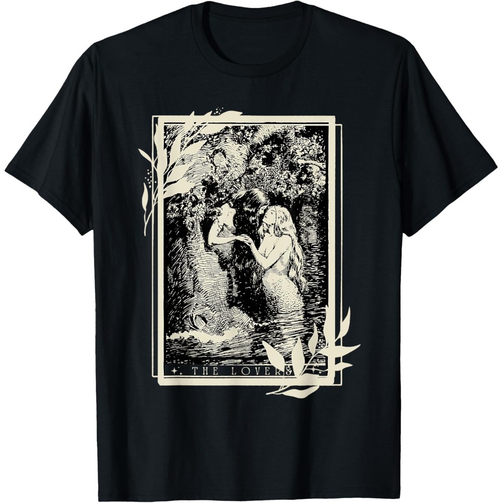 Sappho Lovers Tarot Card Aphrodite Áo thun thần thoại Hy Lạp