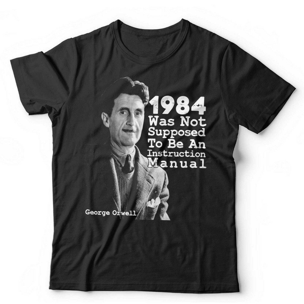 Bánh quế cho bạn bè 1984 Áo thun George Orwell Unisex không được cho là âm mưu của anh trai lớn