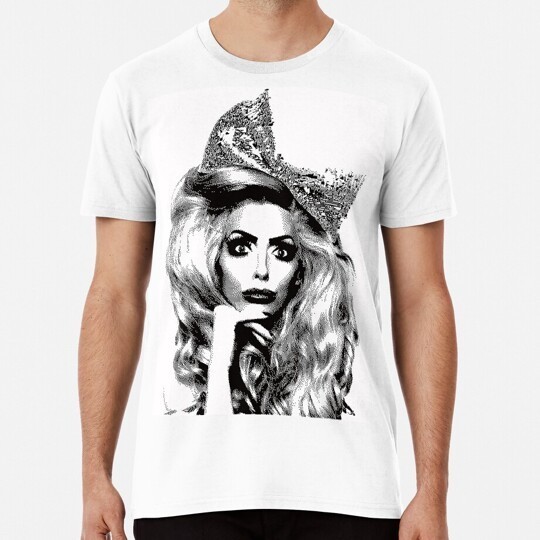 Nam Phong Cách Retro thập niên 80 Đồ Họa Cổ Tròn Thường Ngày Dạo Phố Alyssa Edwards Chấm Áo Thun